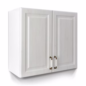 Ντουλάπι Κουζίνας Κρεμαστό RUSTIC V80 Λευκό