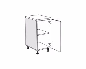 Ντουλάπι Κουζίνας Επιδαπέδιο RUSTIC D40 K Λευκό Ντουλάπι Κουζίνας Επιδαπέδιο RUSTIC D40 K Λευκό