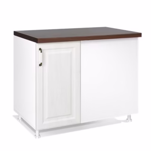 Ντουλάπι Κουζίνας Επιδαπέδιο Γωνιακό Τυφλό RUSTIC DU100 Λευκό