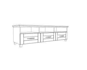 Έπιπλο τηλεόρασης Contempo