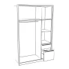 Wardrobe Kaliopa 3V2F Wardrobe Kaliopa 3V2F
