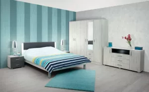 Ντουλάπα Iva 4K2F Τετράφυλλη Ντουλάπα Iva 4K2F Τετράφυλλη