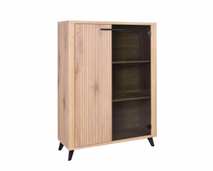 Βιτρίνα Χαμηλή Malaga Δρύς