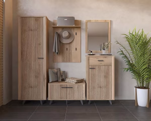 Wall Mirror Malaga Oak Wall Mirror Malaga Oak