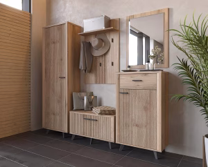 Wall Mirror Malaga Oak Wall Mirror Malaga Oak