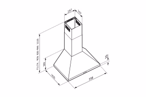 Absorber Chimney Square Plus Pyramis Absorber Chimney Square Plus Pyramis
