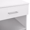 Κομοδίνο με 1 συρτάρι LANEY Λευκό 45x35,5x47 εκ. Κομοδίνο με 1 συρτάρι LANEY Λευκό 45x35,5x47 εκ.