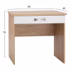 Bedroom Dresser ELSIE with 1 Drawer Sonama - White 80x40x76cm Bedroom Dresser ELSIE with 1 Drawer Sonama - White 80x40x76cm