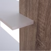 BOOKCASE HARVEY  80X23X141 WHITE BOOKCASE HARVEY  80X23X141 WHITE
