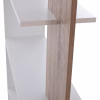BOOKCASE HARVEY  80X23X141 WHITE BOOKCASE HARVEY  80X23X141 WHITE