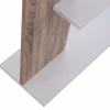 BOOKCASE HARVEY  80X23X141 WHITE BOOKCASE HARVEY  80X23X141 WHITE