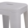 Σκαμπό μπάρ MELITA C8642.21 Μεταλλικό Λευκό ματ 43x43x78Yεκ. Σκαμπό μπάρ MELITA C8642.21 Μεταλλικό Λευκό ματ 43x43x78Yεκ.