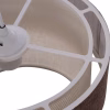 PENDANT CEILING LAMP  TWO-LAYER FABRIC DRUM, PLASTIC FRAME