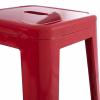 Σκαμπό μπάρ MELITA C8642.04 Μεταλλικό Κόκκινο 43x43x78Yεκ. Σκαμπό μπάρ MELITA C8642.04 Μεταλλικό Κόκκινο 43x43x78Yεκ.
