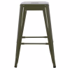 Σκαμπό μπαρ MELITA Μεσαίου ύψους Μεταλλικό σε Dark Olive Green 43x43x67Yεκ. Σκαμπό μπαρ MELITA Μεσαίου ύψους Μεταλλικό σε Dark Olive Green 43x43x67Yεκ.