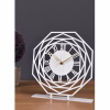 METAL TABLE CLOCK  25x23 cm.