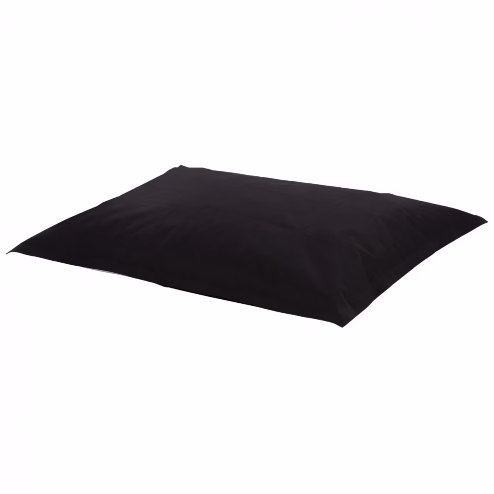 Πουφ Anshu μαύρο με UV protection 140x180 εκ.