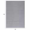 80Χ150cm, light grey carpet, with fringes 80Χ150cm, light grey carpet, with fringes
