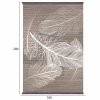 Living room rug C7723.37 Josiane with Fringes Brown - Beige 180x280 cm Living room rug C7723.37 Josiane with Fringes Brown - Beige 180x280 cm