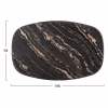 Επιφάνεια Τραπεζιού Werzalit 5787 Black Gold Marble 146x94 εκ.