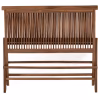 BENCH KENDALL  FOLDABLE MADE OF TEAK WOOD IN NATURAL COLOR 120x62x89Hcm.