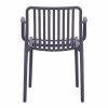 Chair - Armchair CONVEE C6105.03 Grey Polypropylene 55x56x79H cm Chair - Armchair CONVEE C6105.03 Grey Polypropylene 55x56x79H cm