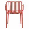 Chair - Armchair CONVEE C6105.05 Red Polypropylene 55x56x79H cm Chair - Armchair CONVEE C6105.05 Red Polypropylene 55x56x79H cm
