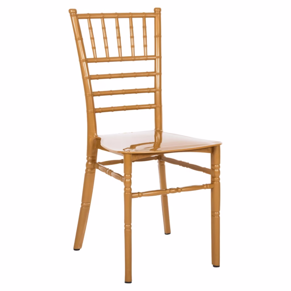 Καρέκλα Catering TIFFANY NEW C8058.05 Πολυπροπυλενίου Χρυσή 41.2x49.7x89Υεκ.