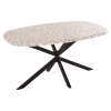 ΤΡΑΠΕΖΙ ΟΒΑΛ RODDEN  ΜΕ WERZALIT TERRAZZO-ΜΑΥΡΗ ΧΙΑΣΤΙ ΒΑΣΗ 146x94x75Υεκ ΤΡΑΠΕΖΙ ΟΒΑΛ RODDEN  ΜΕ WERZALIT TERRAZZO-ΜΑΥΡΗ ΧΙΑΣΤΙ ΒΑΣΗ 146x94x75Υεκ