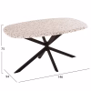 ΤΡΑΠΕΖΙ ΟΒΑΛ RODDEN  ΜΕ WERZALIT TERRAZZO-ΜΑΥΡΗ ΧΙΑΣΤΙ ΒΑΣΗ 146x94x75Υεκ ΤΡΑΠΕΖΙ ΟΒΑΛ RODDEN  ΜΕ WERZALIT TERRAZZO-ΜΑΥΡΗ ΧΙΑΣΤΙ ΒΑΣΗ 146x94x75Υεκ
