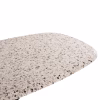 ΤΡΑΠΕΖΙ ΟΒΑΛ RODDEN  ΜΕ WERZALIT TERRAZZO-ΜΑΥΡΗ ΧΙΑΣΤΙ ΒΑΣΗ 146x94x75Υεκ ΤΡΑΠΕΖΙ ΟΒΑΛ RODDEN  ΜΕ WERZALIT TERRAZZO-ΜΑΥΡΗ ΧΙΑΣΤΙ ΒΑΣΗ 146x94x75Υεκ