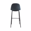 Bar Stool BA7 Fylliana Grey - Blue 49x45x105 cm Bar Stool BA7 Fylliana Grey - Blue 49x45x105 cm