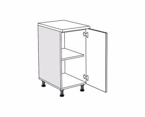 Επιδαπέδιο ντουλάπι κουζίνας Emma 40 εκ.