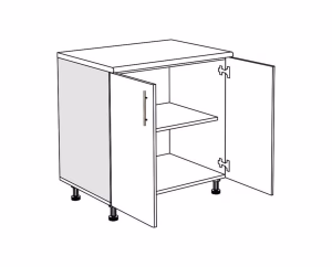 Επιδαπέδιο ντουλάπι κουζίνας Emma 80 εκ.