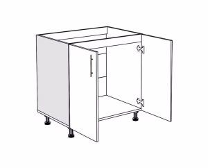 Επιδαπέδιο ντουλάπι κουζίνας Νεροχύτη Emma 80 εκ.