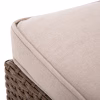 Outdoor Set Sofa CARSON C6078.02 Right Corner Mocha with Synthetic Rattan - Cushions & Table