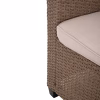 Outdoor Set Sofa CARSON C6078.02 Right Corner Mocha with Synthetic Rattan - Cushions & Table