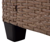 Outdoor Set Sofa CARSON C6078.02 Right Corner Mocha with Synthetic Rattan - Cushions & Table