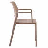 Chair - Armchair COMFEE C6102.04 Cappuccino Polypropylene 54x57x83Hcm
