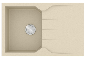 Νεροχύτης Κουζίνας Sanitec Ultra Granite 807 Ένθετος 79x50 εκ. Νεροχύτης Κουζίνας Sanitec Ultra Granite 807 Ένθετος 79x50 εκ.