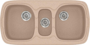 Νεροχύτης Κουζίνας Sanitec Classic 303 Ένθετος 96x51 εκ. Νεροχύτης Κουζίνας Sanitec Classic 303 Ένθετος 96x51 εκ.