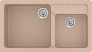 Νεροχύτης Κουζίνας Sanitec Classic 317 Ένθετος 90x51 εκ. Νεροχύτης Κουζίνας Sanitec Classic 317 Ένθετος 90x51 εκ.