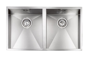 Νεροχύτης Κουζίνας Ανοξείδωτος Sanitec Filo Quadra Ένθετος 2V 77x45 εκ. Νεροχύτης Κουζίνας Ανοξείδωτος Sanitec Filo Quadra Ένθετος 2V 77x45 εκ.