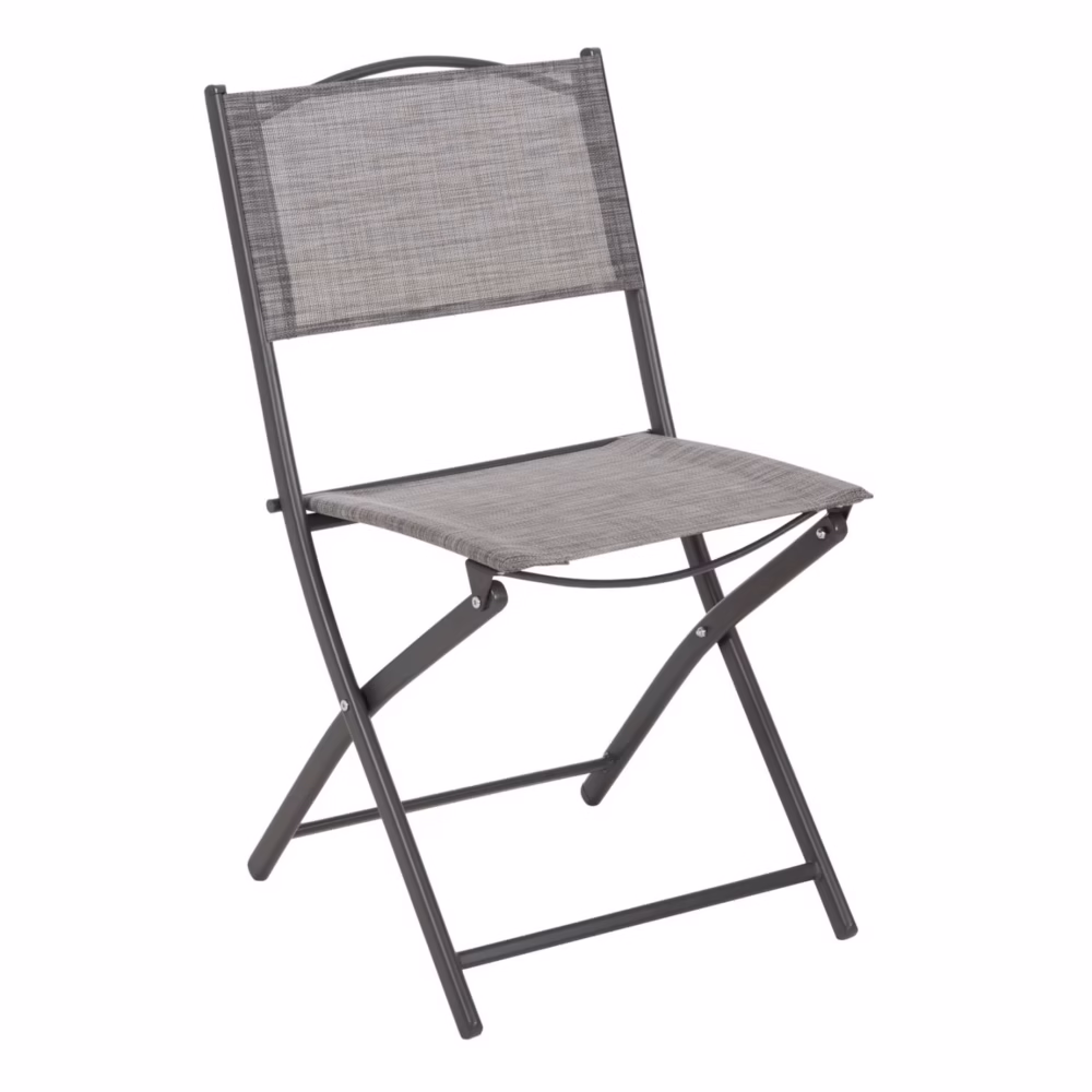 Καρέκλα MAG C5971.01 Γκρί Μεταλλική με Textilene Πτυσσόμενη 45x51x81Υεκ.