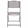 Καρέκλα MAG C5971.01 Γκρί Μεταλλική με Textilene Πτυσσόμενη 45x51x81Υεκ.