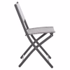 Καρέκλα MAG C5971.01 Γκρί Μεταλλική με Textilene Πτυσσόμενη 45x51x81Υεκ.