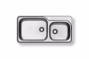 Νεροχύτης Κουζίνας Ανοξείδωτος Pyramis Space Plus 96x48 εκ. 2B Νεροχύτης Κουζίνας Ανοξείδωτος Pyramis Space Plus 96x48 εκ. 2B