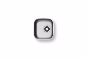 Νεροχύτης Κουζίνας Ανοξείδωτος Pyramis Iris 33,5x36,5 εκ. 1B Νεροχύτης Κουζίνας Ανοξείδωτος Pyramis Iris 33,5x36,5 εκ. 1B