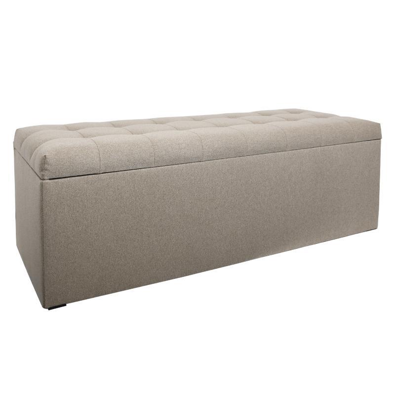 Ταμπουρέ με Αποθηκευτικό Χώρο 11 Fylliana Μπέζ 130x50x46 εκ. Ταμπουρέ με Αποθηκευτικό Χώρο 11 Fylliana Μπέζ 130x50x46 εκ.