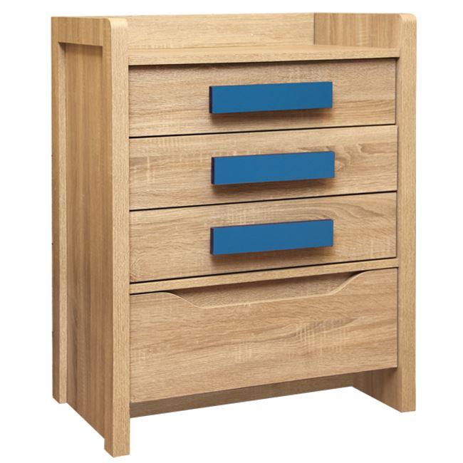 Συρταριέρα PLAYROOM Sonama - Σιέλ 63x40x80 εκ. Συρταριέρα PLAYROOM Sonama - Σιέλ 63x40x80 εκ.